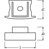Akcesoria do profili LS AY-PM04/EC/H