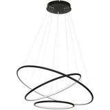 Milagro lampa wisząca LED Orion Black 99W 6930lm 3000K ML509