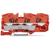 TOPJOBS złączka 3-przewodowa 10 mm2 pomarańczowa