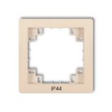 DECO Ramka pośrednia do łączników IP44 beżowa