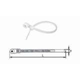 Opaska kablowa CTO 150-3,6 (100SZT.)