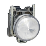 Harmony XB4 Lampka sygnalizacyjna biała LED 230/240V metalowy XB4BVM1EX Schneider