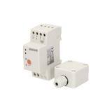 Czujnik zmierzchowy na szynę DIN z hermetyczną zewnętrzną sondą w puszce 2-100 LUX OR-CR-231 ORNO