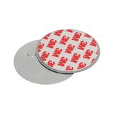 Magnetyczna płytka montażowa do detektorów dymu czadu i gazu