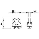 947, ZACISKI LIN STAL.8 MM OC.OGN.