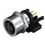SAIE-M12BD-4-F10TL Złącze okrągłe do PCB /10szt./ WEIDMULLER