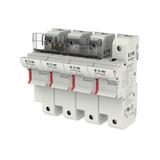 3P+N 22x58 Micro Switch Fuse Holder Podstawa bezpiecznikowa LV 125A AC 690V 22x58 mm 3P+N, CH223DNMS