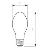 Źródło światła MASTER SON PIA Plus 400W/220 E40 1SL/12 9,28153E+11 PHILIPS