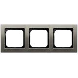 SONATA STAL INOX Ramka potrójna kolor stal inox R-3RM/37 OSPEL