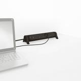 PRZEDŁUŻACZ PREMIUM, OBROTOWY, 4X2P+Z, Z OGRANICZNIKIEM PRZEPIĘĆ, Z PRZEWODEM 1.5 METRA 3X1.0 MM2 -