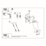 Sollux Kinkiet RING chrom SL.0727