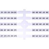 Oznacznik elastyczny (4 x 50 szt.) EO3 251-300 003901782 ETI