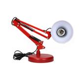 DIAN lampa biurkowa. 60W stalowa czerwona DL-1/R ORNO