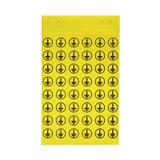 SYMBOL-PACK 14X14 ERDE Materiał do etykiet WEIDMULLER