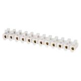 Listwa zaciskowa 12-torowa ECO max.25mm2,PE 10 szt. OR-SZ-8019/25/10 ORNO