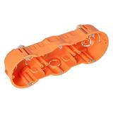 Puszka podtynkowa 60 mm płytka trzykrotna do G/K OR-JB-13813/3 ORNO