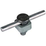 Zacisk KS, 1-częściowy M12, St/tZn