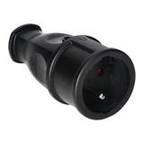 Gniazdo warsztatowe czarny 12 szt. OR-AE-13258/12 ORNO