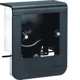 tehalit.SL Pusty nośnik urządzeń 20x55 fi60 czarny SL200559019011 HAGER