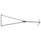 Podpora pod okapem, 1,25-1,55 m, stal nierdzewna NIRO 239009 DEHN