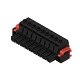 BUZ 10.16HP/09/180F AG BK BX Wtyk PCB (złącze wiązki), 10.16 mm, Liczba biegunów: 9, Przyłącze z jarzmem /8szt./ 1924690000 WEIDMÜLLER