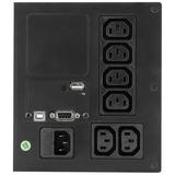 UPS Keor SP 1500VA, Line Interactive, 6xIEC, Ładowarka USB, Legrand