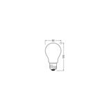 Lampa LED BASE Classic A60 6,5W/827 230V szkło matowe E27 FS3 OSRAM
