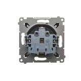 Simon 54 Gniazdo Schuko z przesłonami 16A szybkozłączka antracyt