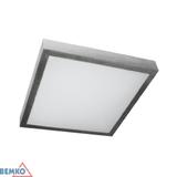 PLAFONIERA TOFIR PHS 2X20W E27 IP44 32X32 PC+AL