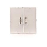 Simon 54 Klawisze z oczkiem do mechanizmów: SW5M SP2M srebrny mat