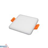 OPRAWA DOWNLIGHT LED WALED 10W 4000K 860LM IP66/IP20 PF>0.5 125x125x20MM KWADRAT BIAŁY