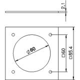 T8NL/PCEE/7035, PŁYTKA MONTAŻOWA
