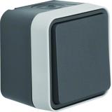 BERKER W.1 Łącznik krzyżowy kompletny IP55 szary 30773505 HAGER