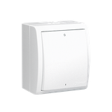 Simon Aquarius Łącznik dwubiegunowy bryzgoszczelny IP54 10A 250V zaciski śrubowe biały AQW2/11 KONTAKT