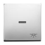 PURE Klawisz z symbolem „światło” Do przycisku zwiernego stal szlachetna