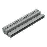 MCS-MIDI Classic wtyk 22-bieg. szary raster 5 mm /10szt./ WAGO