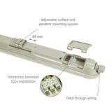 LIMEA GIGANT HERMETYK 1500mm 75W NW 230V 120st IP65 IK10 1490x72x70mm SZARY 5 lat gw.