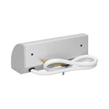 Gniazdo meblowe bez wyłącznika, 2x2P+Z, srebrne OR-AE-1303/G ORNO