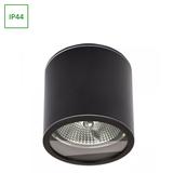 Oprawa punktowa hermetyczna CHLOE AR111 NATYNKOWA GU10 250V IP44 118x114mm CZARNY okrągła Spectrum L