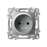 SZAFIR Gniazdo pojedyncze - kolor srebro