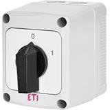 CS 25 10 PN - Przełącznik 0-1, 3P w obudowie