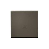 Klawisz łącznika bezprzewodowego dwukanałowego - kolor czekoladowy metalik