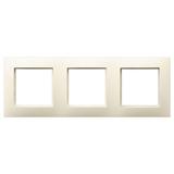 ARIA Ramka potrójna - kolor ecru