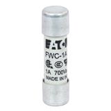1AMP 700V AC UL FERRULE 10x38MM FUSE Wkładka szybka 1A AC 700V 10x38 mm aR UL FWC-1A10F EATON