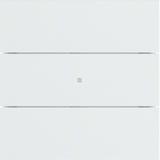 BERKER B.IQ Przycisk potrójny standard biały 75163099 HAGER