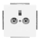 CARAT/FUTURE  Gniazdo wyrównania potencjałów (męskie)  biały studyjny