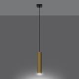 Sollux Lampa Wisząca LAGOS 1 złoty połysk SL.1200