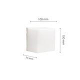 SCATOLLO 5W CCT 230V IP54 100x100x75MM BIAŁY ELEWACYJNA