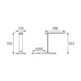 Lampka biurkowa SMD LED ZET 5W WHITE 03724 IDEUS