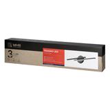 TEKANO LED 14W, lampa nad lustro, 1540lm, 4000K, IP44, dł. 55 cm, aluminium, czarna